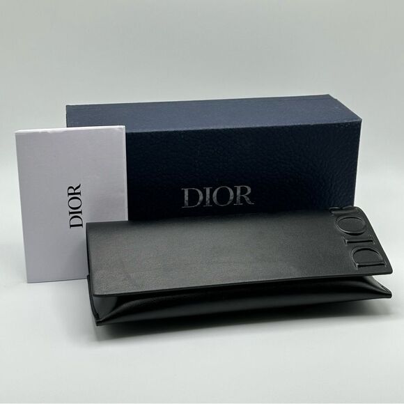 NEW DIORCLUB M1U 31B7 Matte Navy Blue/Silver Mirrored with Blue Star Monogram - Picture 9 of 10